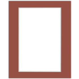 Passe partout 28x35 (20x30) CZERWONY - CAYENNE - LUCA Q5701