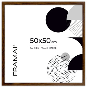 Ramka brązowa HEN 4 50x50 cm