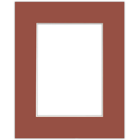 Passe partout 24x30 (15x21) CZERWONY - CAYENNE - LUCA Q5701