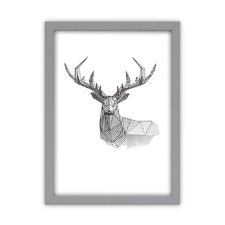 Zestaw szarych ramek na 11 zdjęć PINIA 05 GF0005