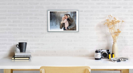 Ramka ALU FP SM SREBRNA 30x40 cm