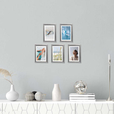 Pakiet ramek drewnianych 5 szt. HIT 1 S 10x15 cm