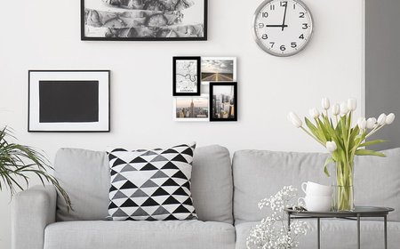 Multirama MULTI BLACK AND WHITE 41 ramka na 4 zdjęcia