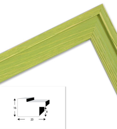 Ramka drewniana DRL M 14S 50x60 cm
