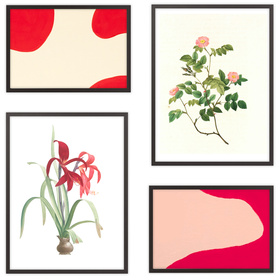 Zestaw brązowych ramek na 4 zdjęć PINIA 02 GF0003