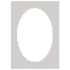 Passe partout 13x18 (10x15) OWAL SZARY - STONE - LUCA Q5304