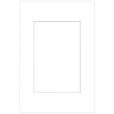 Passe partout 30x45 (20x30) BIAŁY SUPER WHITE LUCA Q5101