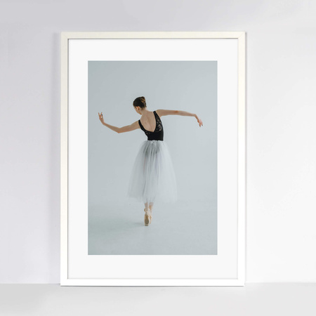 Ramka biała HEN 1 50x70 cm