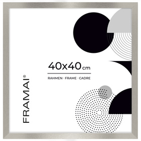 Ramka srebrna HEN S 40x40 cm