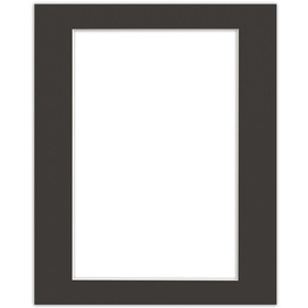 Passe partout 28x35 (20x30) CZARNE BLACK LUCA Q5801