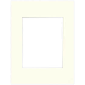 Passe partout 60x80 (40x50)  - IVORY KOŚĆ SŁONIOWA LUCA Q5106