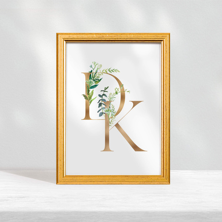 Ramka drewniana DRWA F Z 5x7 cm