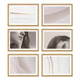 Zestaw naturanych ramek na 6 zdjęć PINIA 00 GF0020