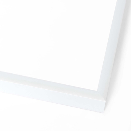 Ramka aluminiowa biała QAL 70x100 cm