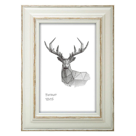 Ramka drewniana DRL X 04 10x15 cm