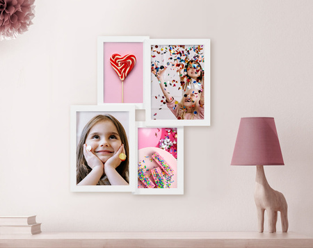 Multirama MULTI WHITE 42 ramka na 4 zdjęcia