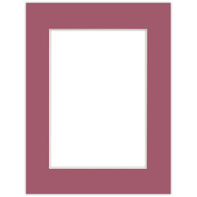 Passe partout 30x40 (20x30) CZERWONE RAPSBERRY - LUCA Q5704