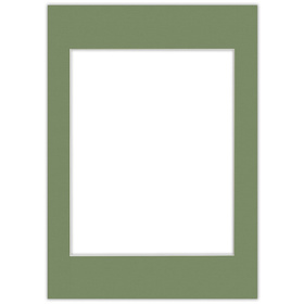 Passe partout 50x70 (40x50) ZIELONE FOREST - LUCA Q5505