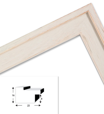 Ramka drewniana DRL M 04S 50x60 cm