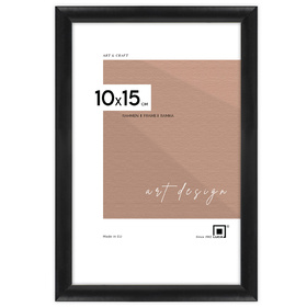 Ramka aluminiowa czarna ROYALL 10x15 cm