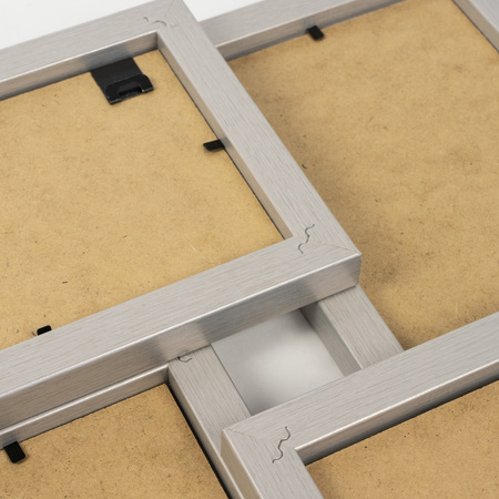 Multirama MULTI HEN srebrna ramka na 4 zdjęcia