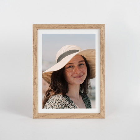 Ramka dębowa na zdjęcia OAK 18x24 cm