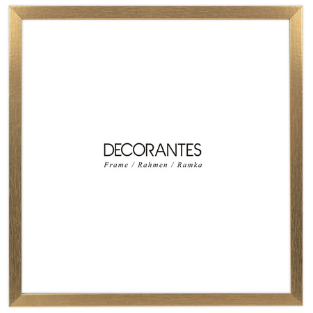 Złota ramka na zdjęcie KEA 30x30 cm