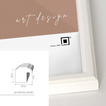 Zestaw białych ramek na 6 zdjęć PRESTO 1 GF0002