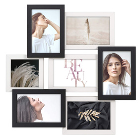 Multirama MULTI BLACK AND WHITE 72 ramka na 7 zdjęć