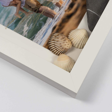 Ramka przestrzenna EXPO 3D MAX Biała 24x30 cm (18x24cm)