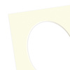 Passe partout 15x21 (10x15) OWAL BEŻOWE CREAM - LUCA Q5202