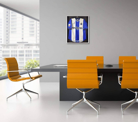 Frame Box I SILVER 70x90 cm aluminiowa ramka do oprawy koszulek sportowych