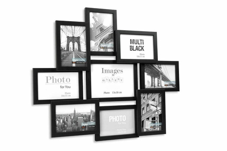 Multirama MULTI BLACK 91 ramka na 9 zdjęć