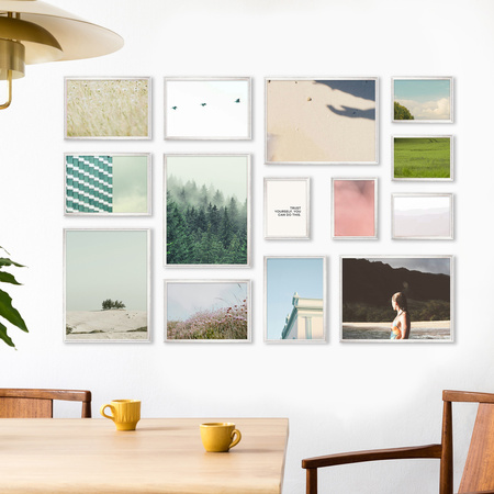 Zestaw srebrnych ramek na 14 zdjęć HIT 1 S GF0001