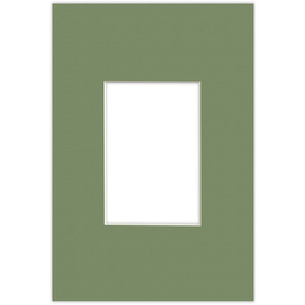 Passe partout 20x30 (10x15) ZIELONE  FOREST - LUCA Q5505