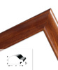 Ramka drewniana DRL B 3 50x60 cm