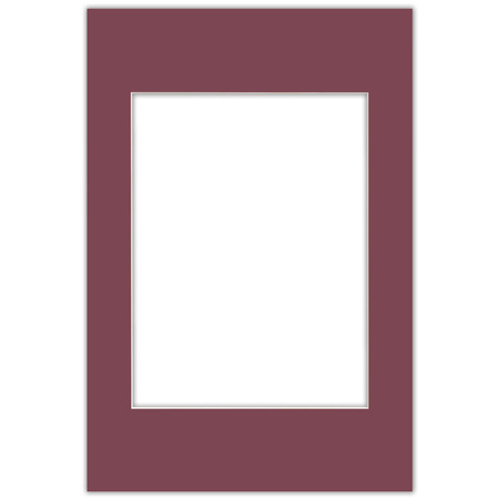 Passe partout 40x60 (30x40) CZERWONE WINE - LUCA Q5707