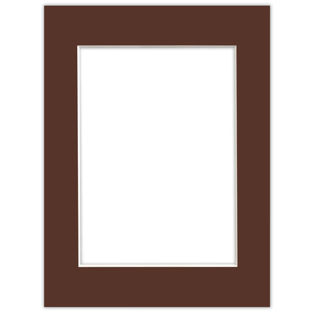 Passe partout 18x24 (13x18) BRĄZOWE CHOCOLATE - LUCA Q5603