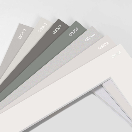 Pakiet 5 szt. Passe Partout 15x21 (10x15) LUCA Q5303 FOG SZARY MGLISTY