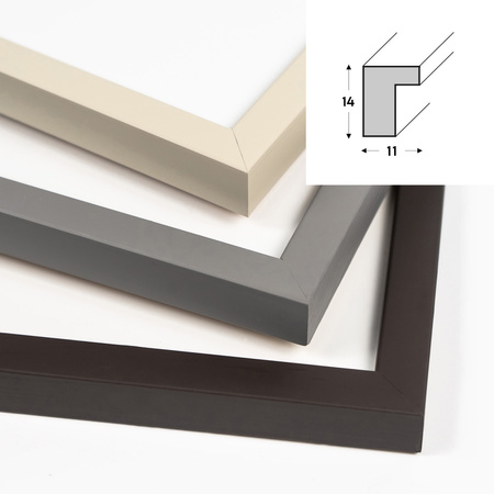 Pakiet ramek drewnianych 5 szt. PINIA 05 10x15 cm