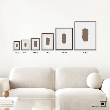 Pakiet ramek 3 szt. FDM 02 kolor dębowy 40x50 cm