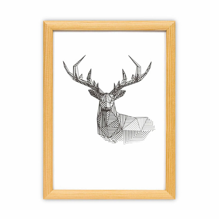 Zestaw naturalnych ramek na 8 zdjęć HIT 0 GF0009