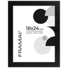Ramka czarna HEN 2 18x24 cm