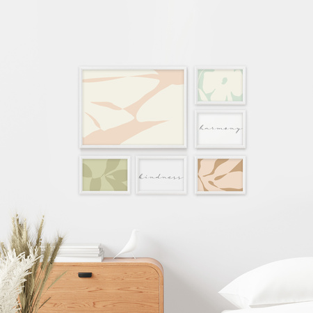 Zestaw białych ramek na 6 zdjęć PRESTO 1 GF0002