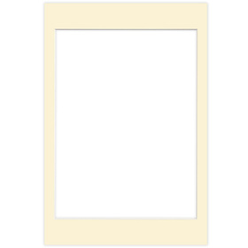 Passe partout 20x30 (18x24) BEŻOWE VANILLA - LUCA Q5204