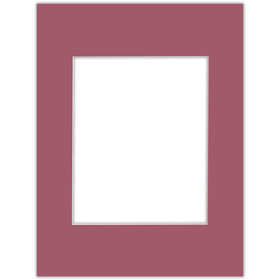 Passe partout 60x80 (40x50) CZERWONE RAPSBERRY - LUCA Q5704