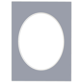 Passe partout 30x40 (24x30) OWAL- BŁĘKITNE SKY - LUCA Q5401