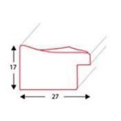Ramka drewniana DRZ L 4 50x60 cm