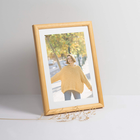 Ramka drewniana EKO 0N 6x9 cm