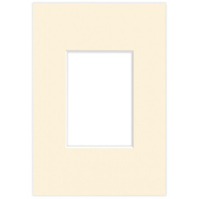 Passe partout 9x13 (5x7) BEŻOWE BISQUIT - LUCA Q5203